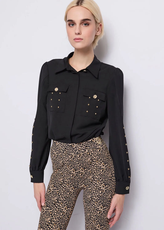 Blusa estampada - art. 521DD45006 - Denny Rose Otoño Invierno 2025/26