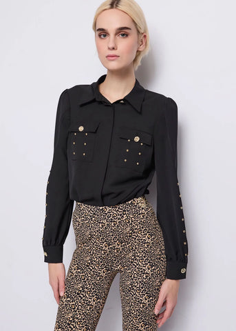 Blusa estampada - art. 521DD45006 - Denny Rose Otoño Invierno 2025/26
