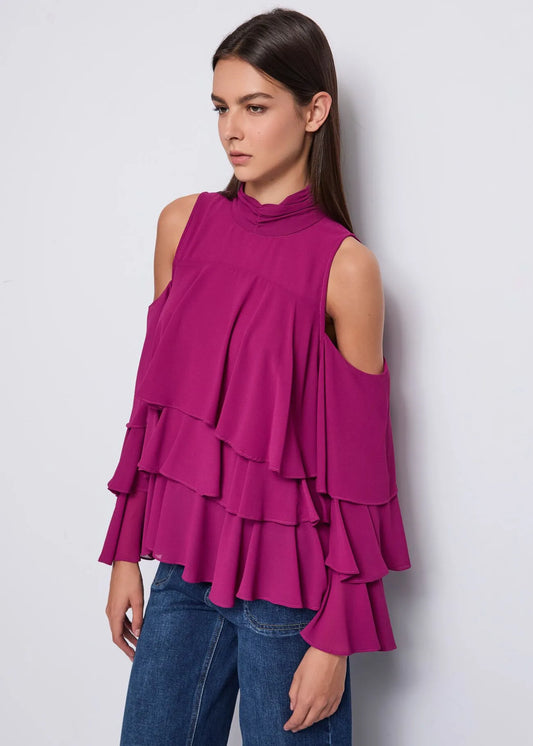 Chaqueta tipo blusa - art. 521DD45010 - Denny Rose Otoño Invierno 2025/26 