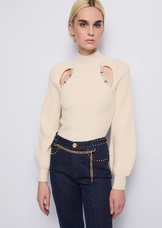 Dolcevita in maglia - art. 521DD53008- Denny Rose Autunno Inverno 2025/26