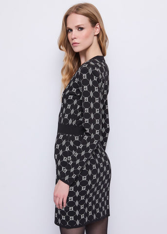 Abito da donna in maglia jacquard - art. 521FD13005 - Gaudi Autunno Inverno 2025/26 Donna