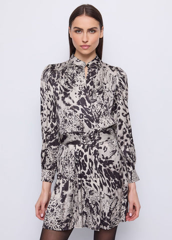 Abito da donna con stampa animalier - art. 521FD15017 - Gaudi Autunno Inverno 2025/26 Donna