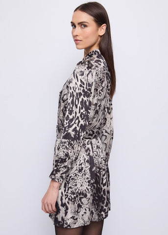 Abito da donna con stampa animalier - art. 521FD15017 - Gaudi Autunno Inverno 2025/26 Donna