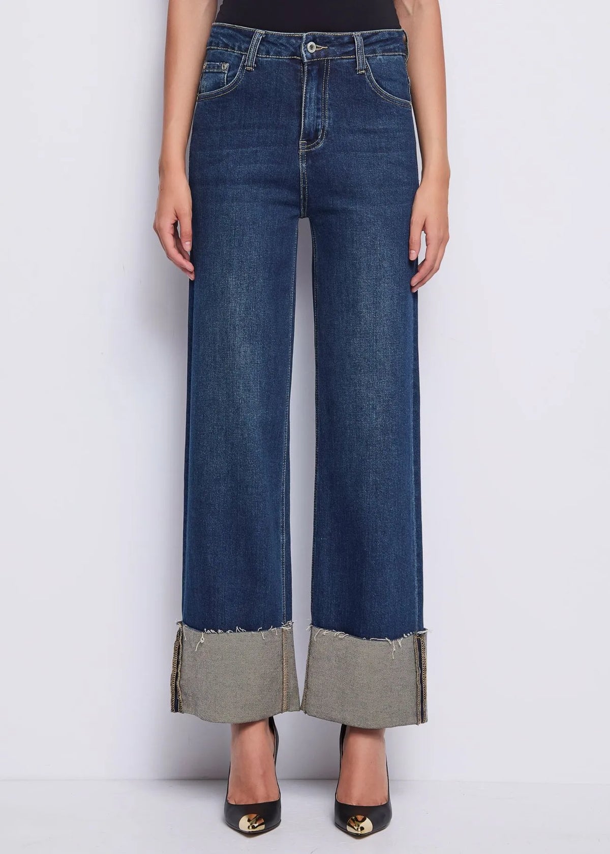 Jeans pantalone denim - art. 521ND26010  - Denny Rose Autunno Inverno 2025/26