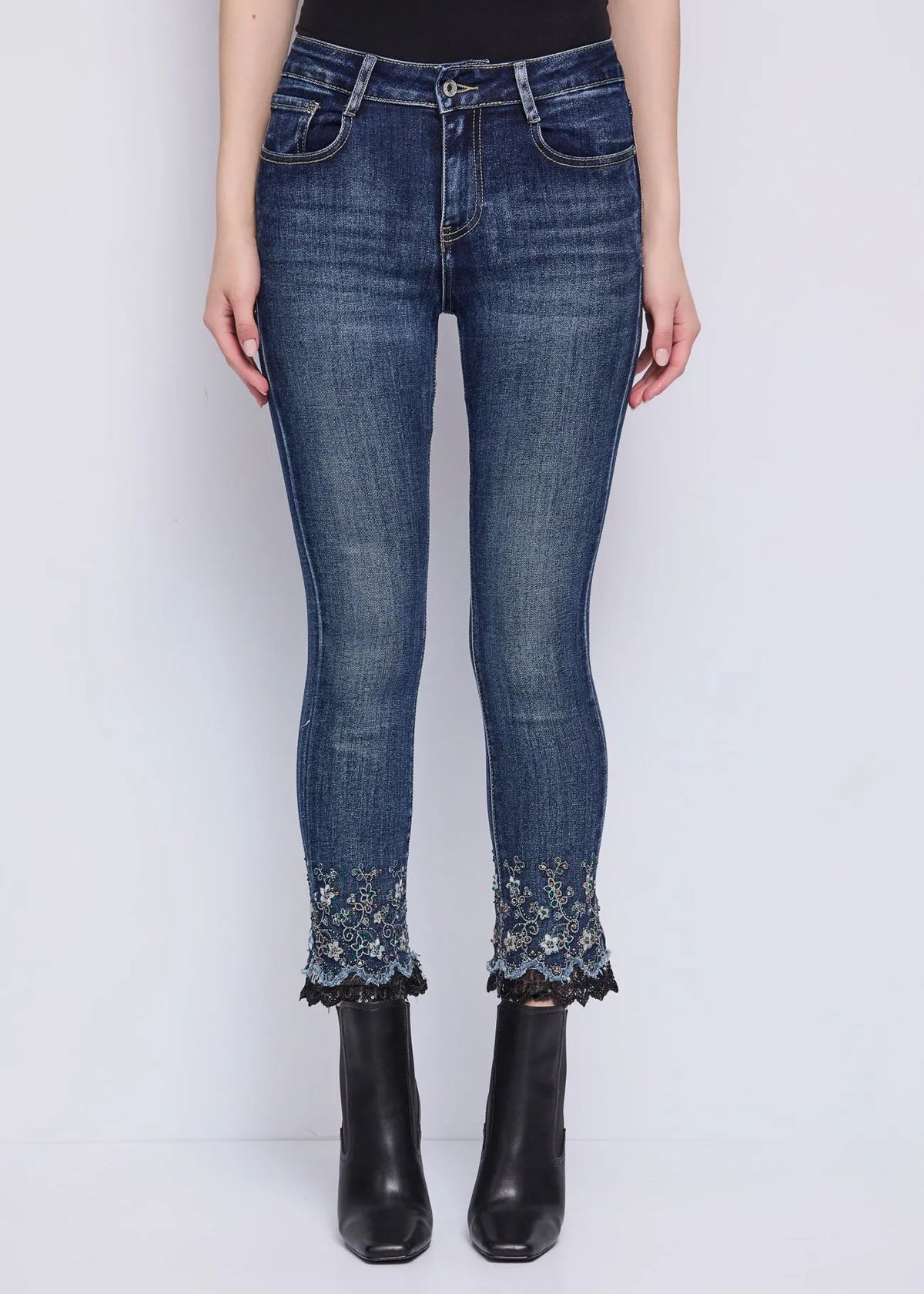Jeans pantalone denim - art. 521ND26011  - Denny Rose Autunno Inverno 2025/26