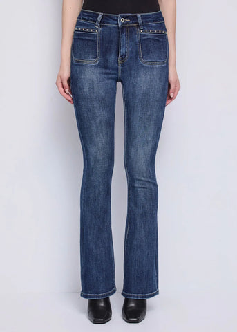 Jeans pantalone denim - art. 521ND26012  - Denny Rose Autunno Inverno 2025/26