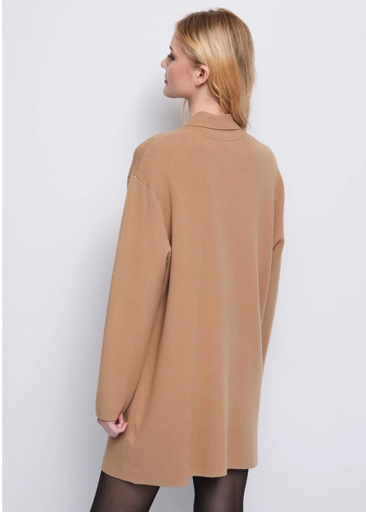 Giacca beige in alpaca - art. 521ND33002 - Denny Rose Autunno Inverno 2025/26