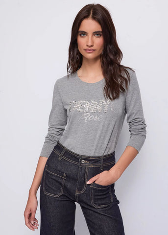 T-shirt manica lunga - art. 521ND64003  - Denny Rose Autunno Inverno 2025/26
