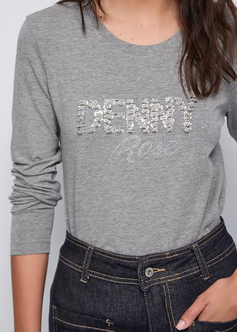 T-shirt manica lunga - art. 521ND64003  - Denny Rose Autunno Inverno 2025/26