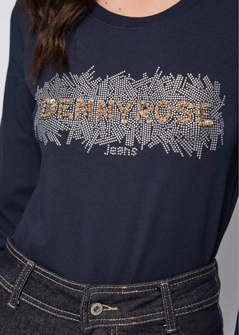 T-shirt manica lunga - art. 521ND64005  - Denny Rose Autunno Inverno 2025/26