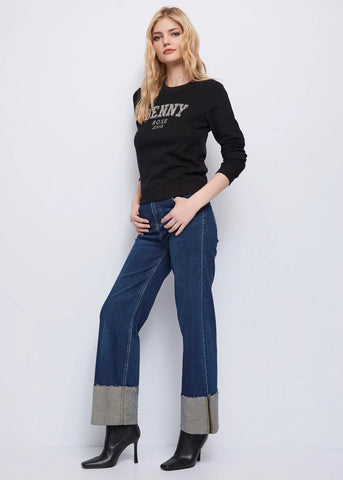 Felpa in maglia girocollo - art. 521ND64013  - Denny Rose Autunno Inverno 2025/26