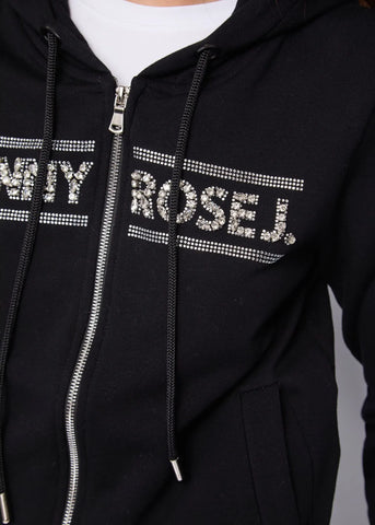 Felpa in maglia con zip - art. 521ND64024  - Denny Rose Autunno Inverno 2025/26