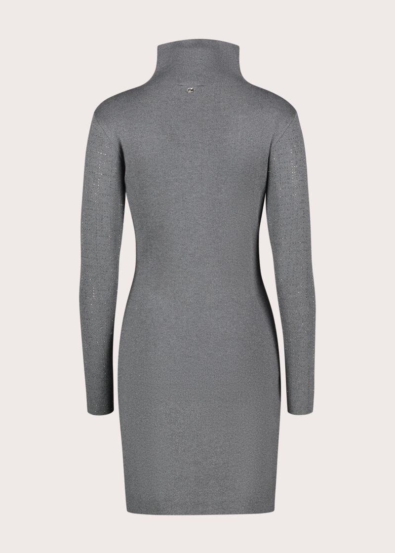 Abito da donna con collo alto e strass - Gaudì