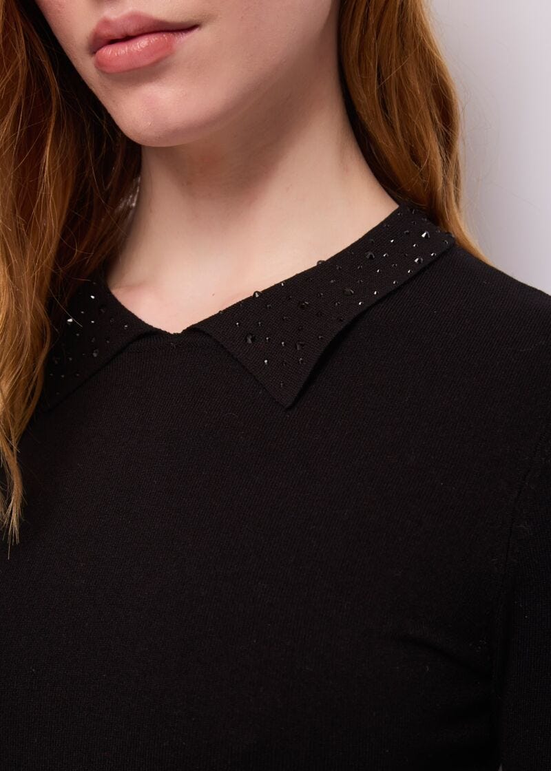 Abito da donna con collo a camicia - Gaudì - retro