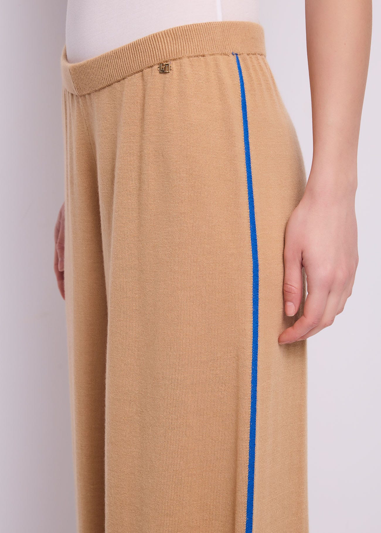Pantaloni da donna in filato di lana
