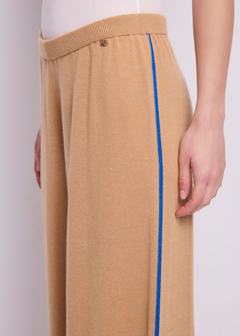 Pantaloni da donna in filato di lana