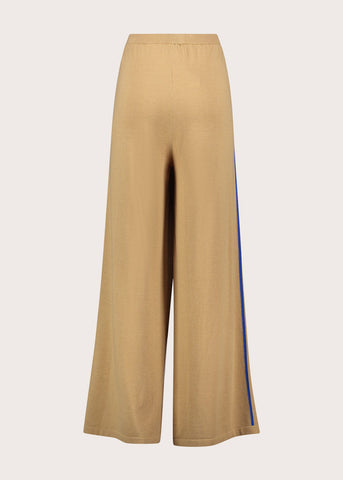 Pantaloni da donna in filato di lana