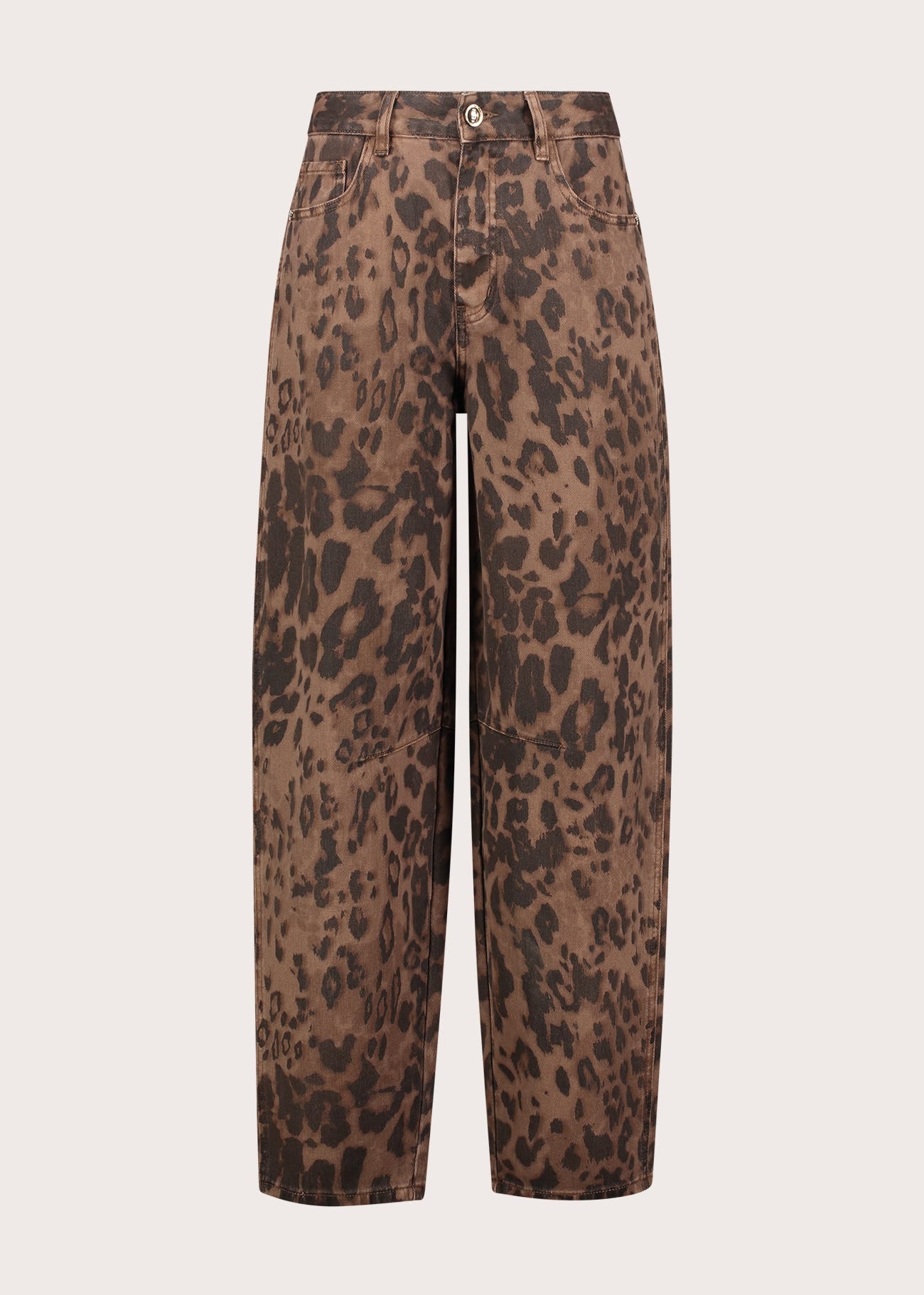 Pantaloni da donna in drill stampato