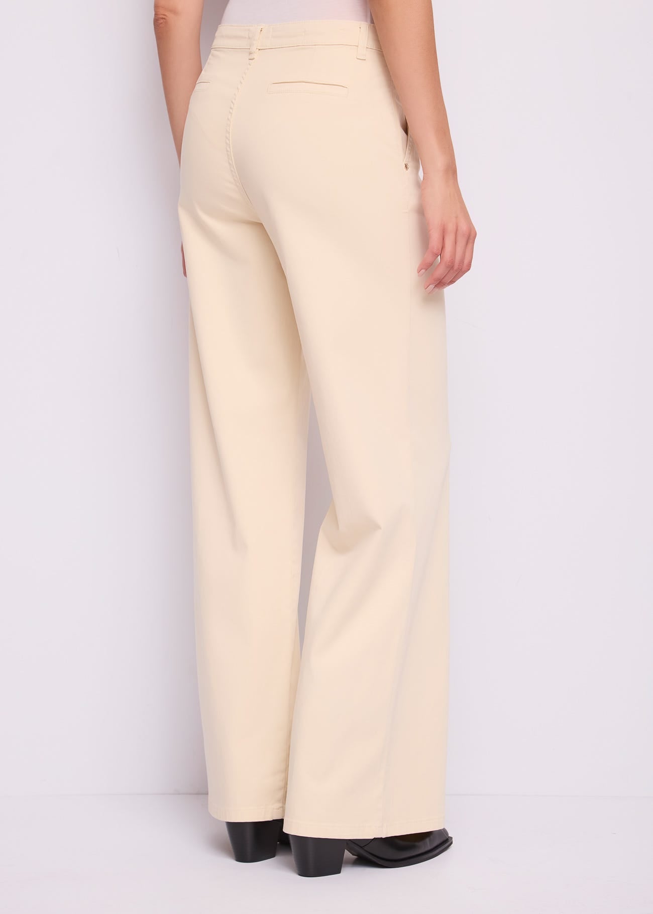 Pantaloni da donna in cotone elasticizzato
