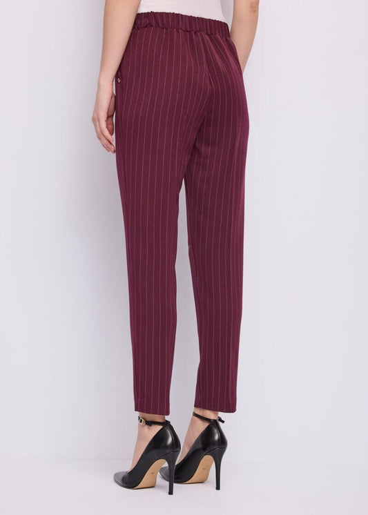 Pantaloni da donna con piega - dettaglio