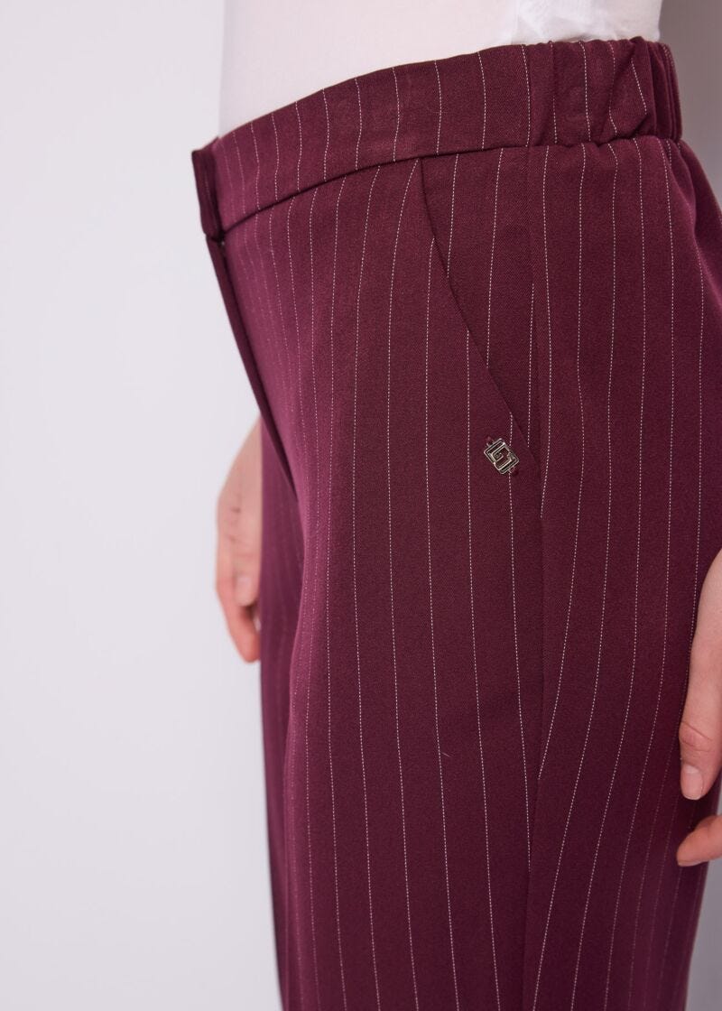 Pantaloni da donna con piega - dettaglio 2