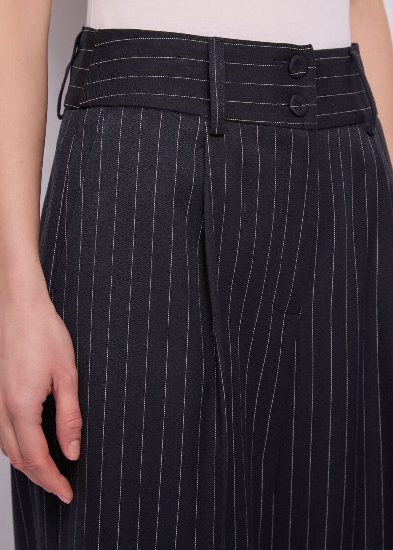 Pantaloni da donna con pinces - Gaudì - retro