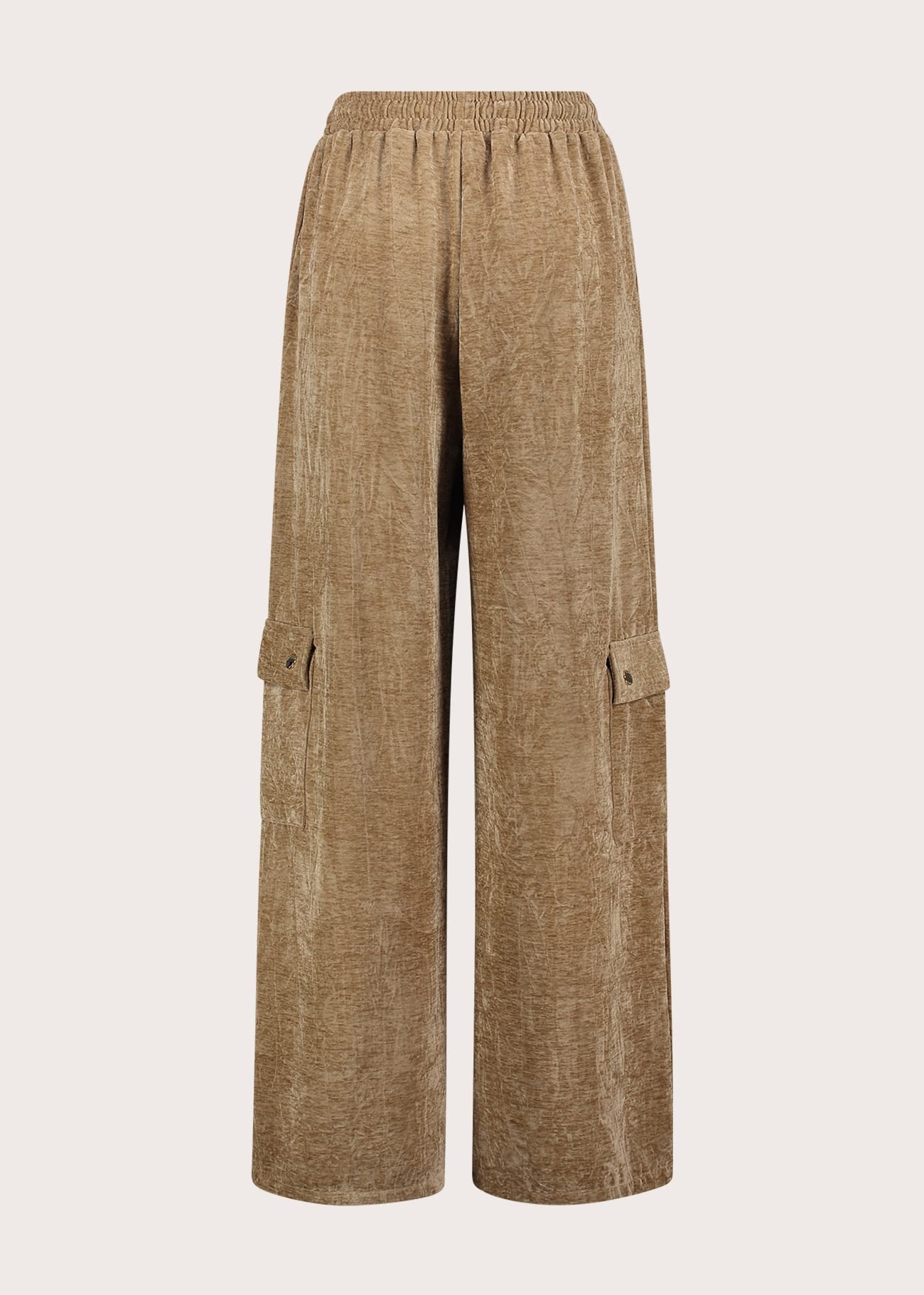 Pantaloni cargo da donna con coulisse