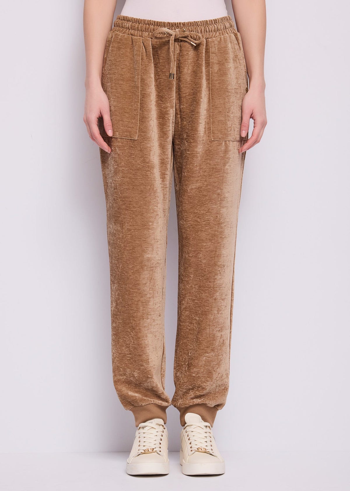 Pantaloni jogging da donna con coulisse
