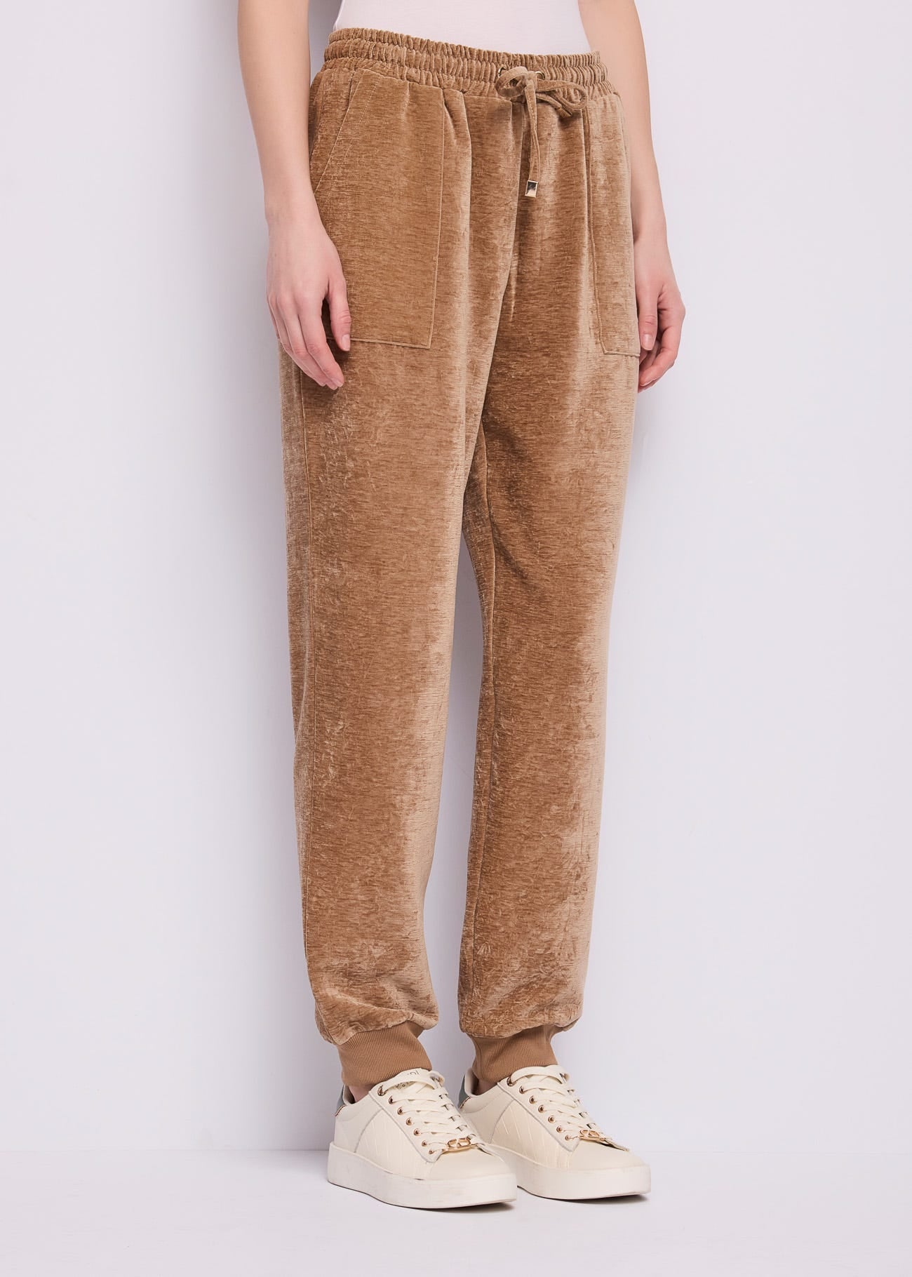 Pantaloni jogging da donna con coulisse