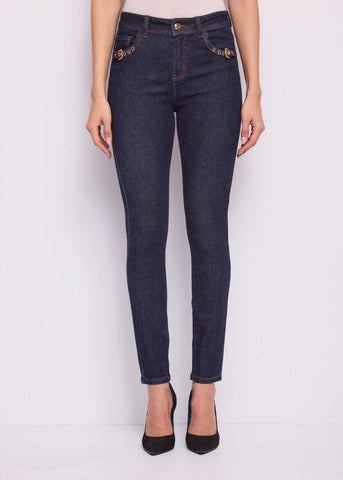 Jeans skinny da donna a vita alta - Gaudì - fronte
