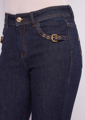 Jeans skinny da donna a vita alta - Gaudì - retro