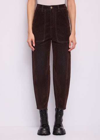Jeans slouchy da donna in cotone floccato - Gaudì - fronte