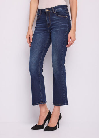 Jeans cinque tasche da donna in cotone used - Gaudì