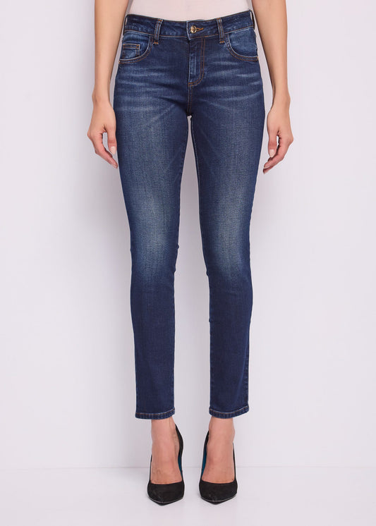 Jeans skinny cinque tasche da donna