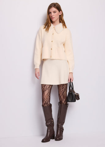 Giacca da donna in maglia con bottoni