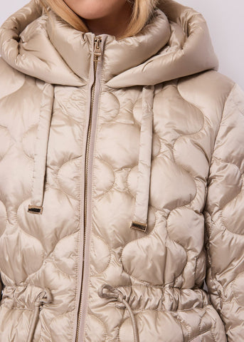 Piumino da donna in nylon imbottito