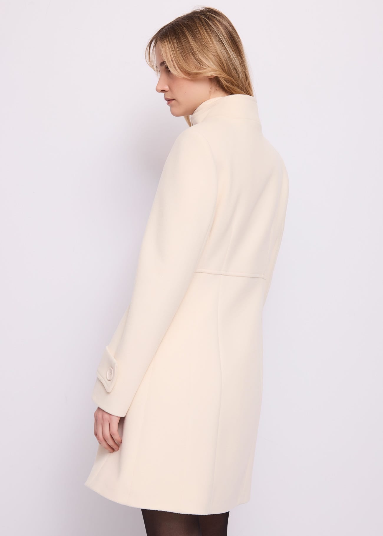 Cappotto da donna in viscosa elasticizzata