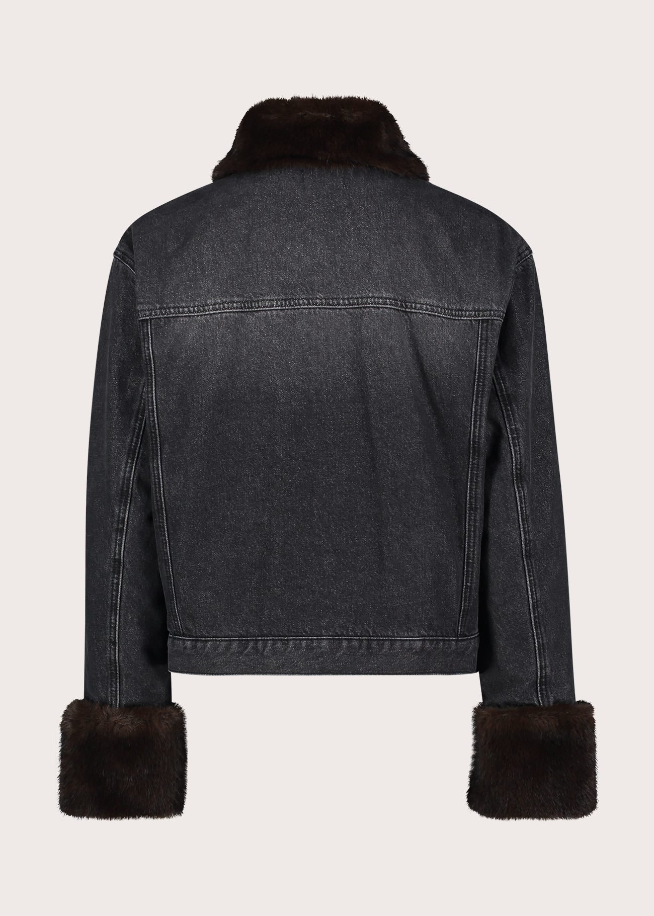 Giacca da donna in denim di cotone