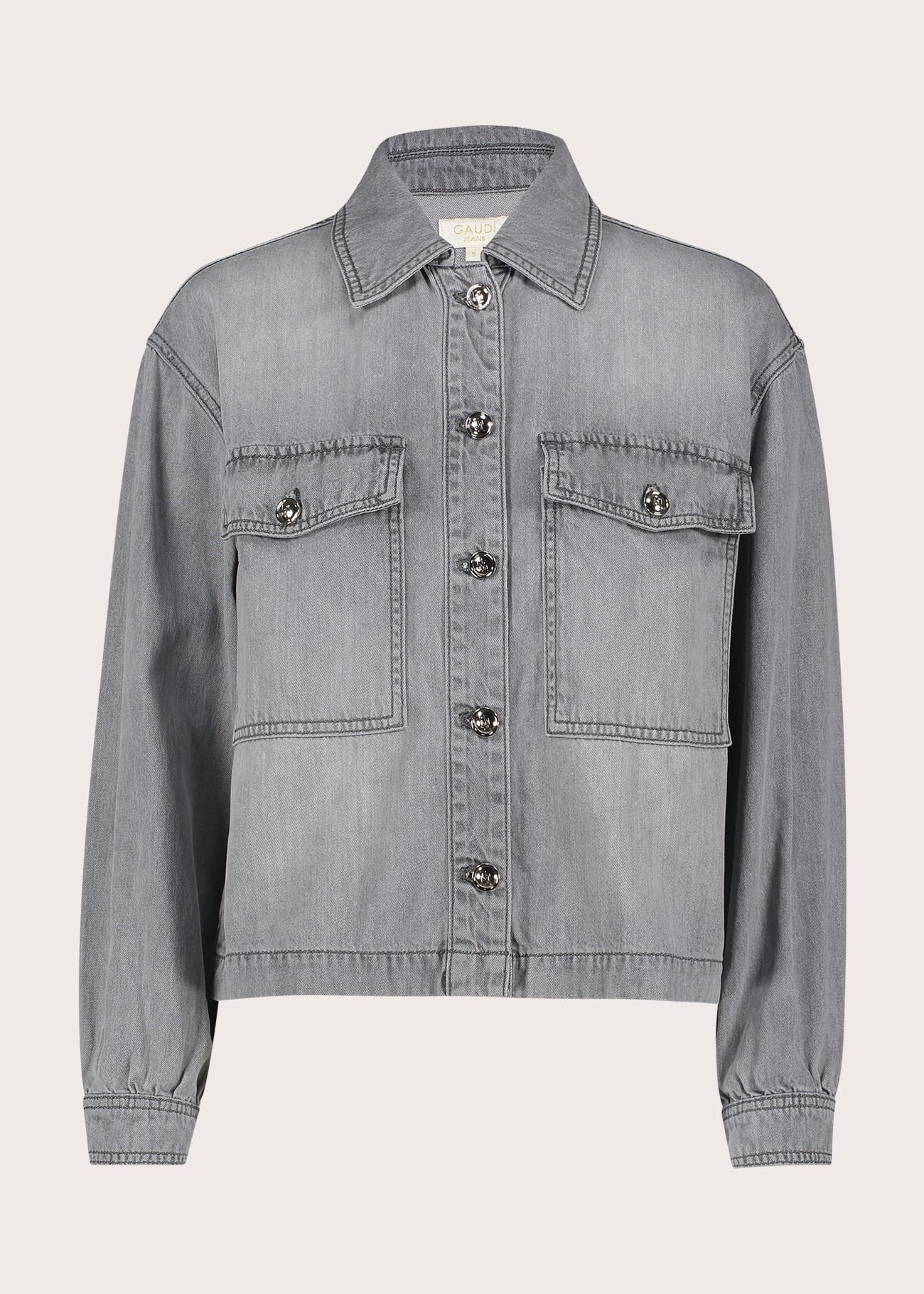 Giacca da donna in denim di cotone used