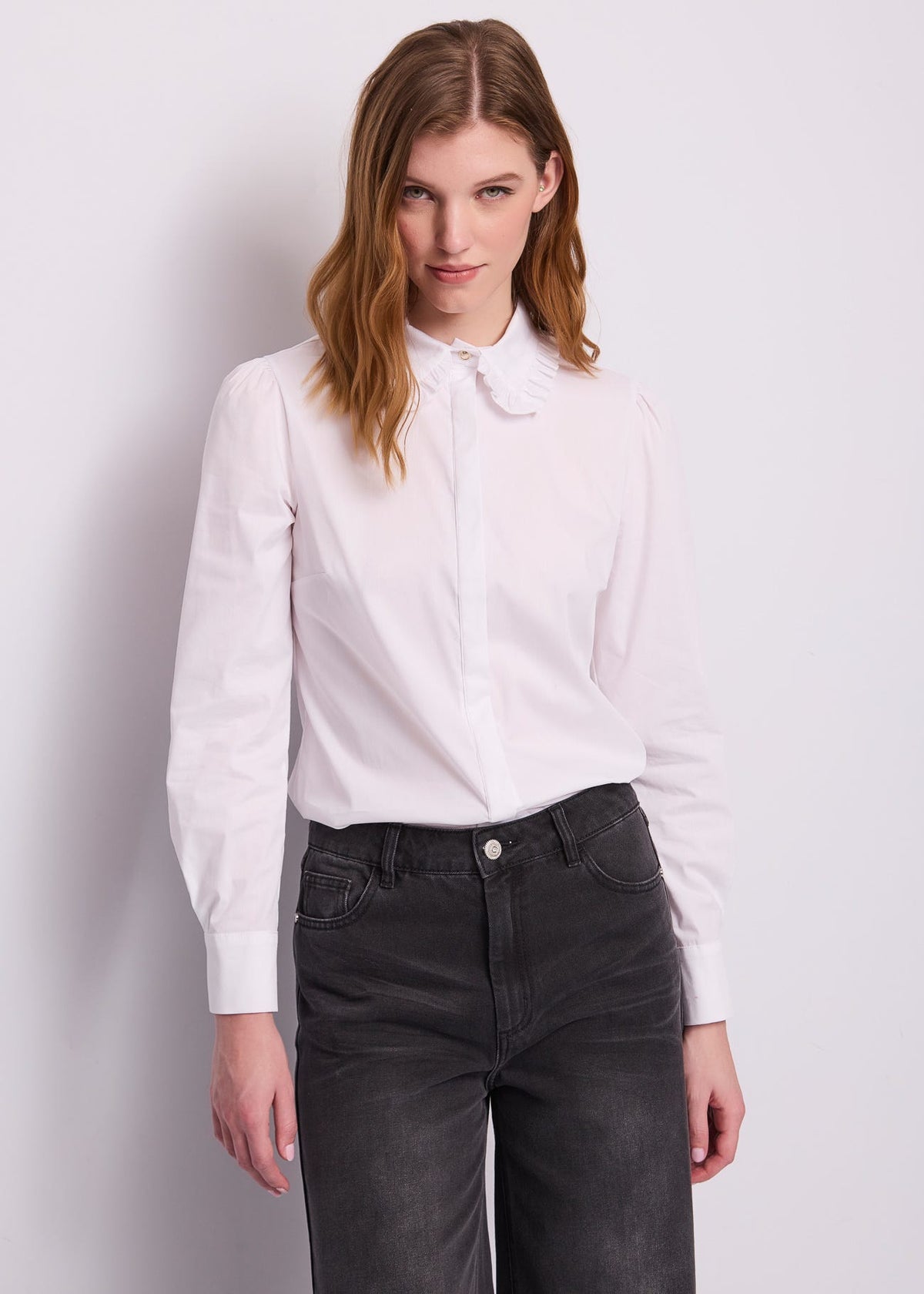 Camicia da donna in popeline