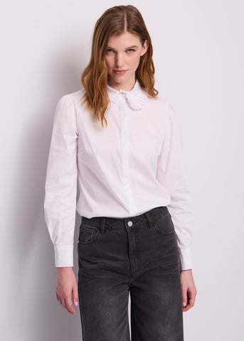 Camicia da donna in popeline