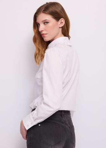 Camicia da donna in popeline