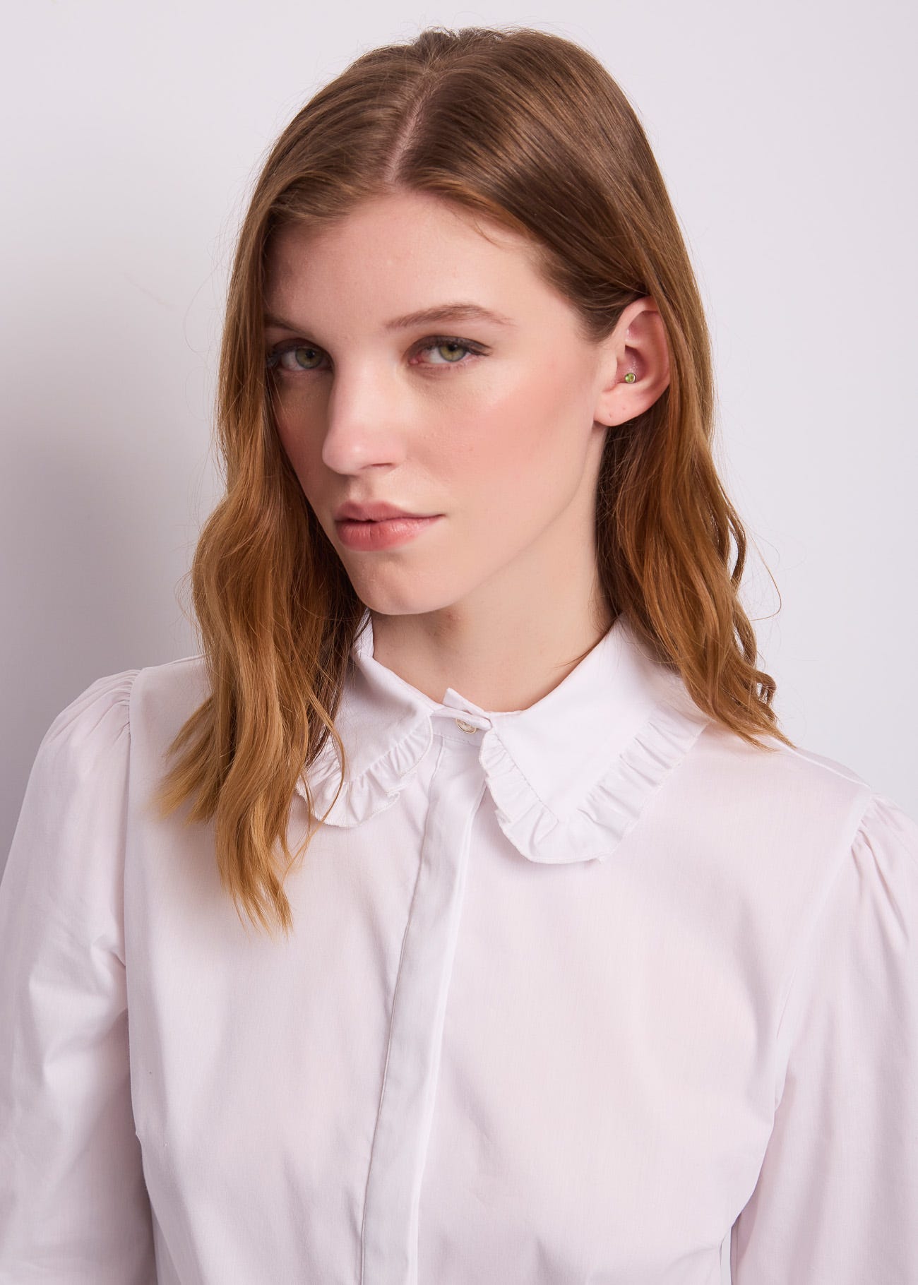 Camicia da donna in popeline