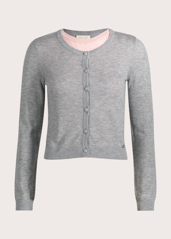 Cardigan da donna con bottoni - fronte