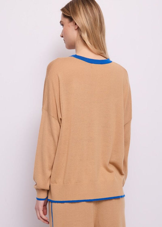 Maglia da donna in filato di lana - dettaglio