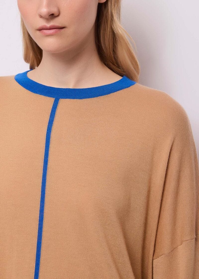 Maglia da donna in filato di lana - dettaglio 2
