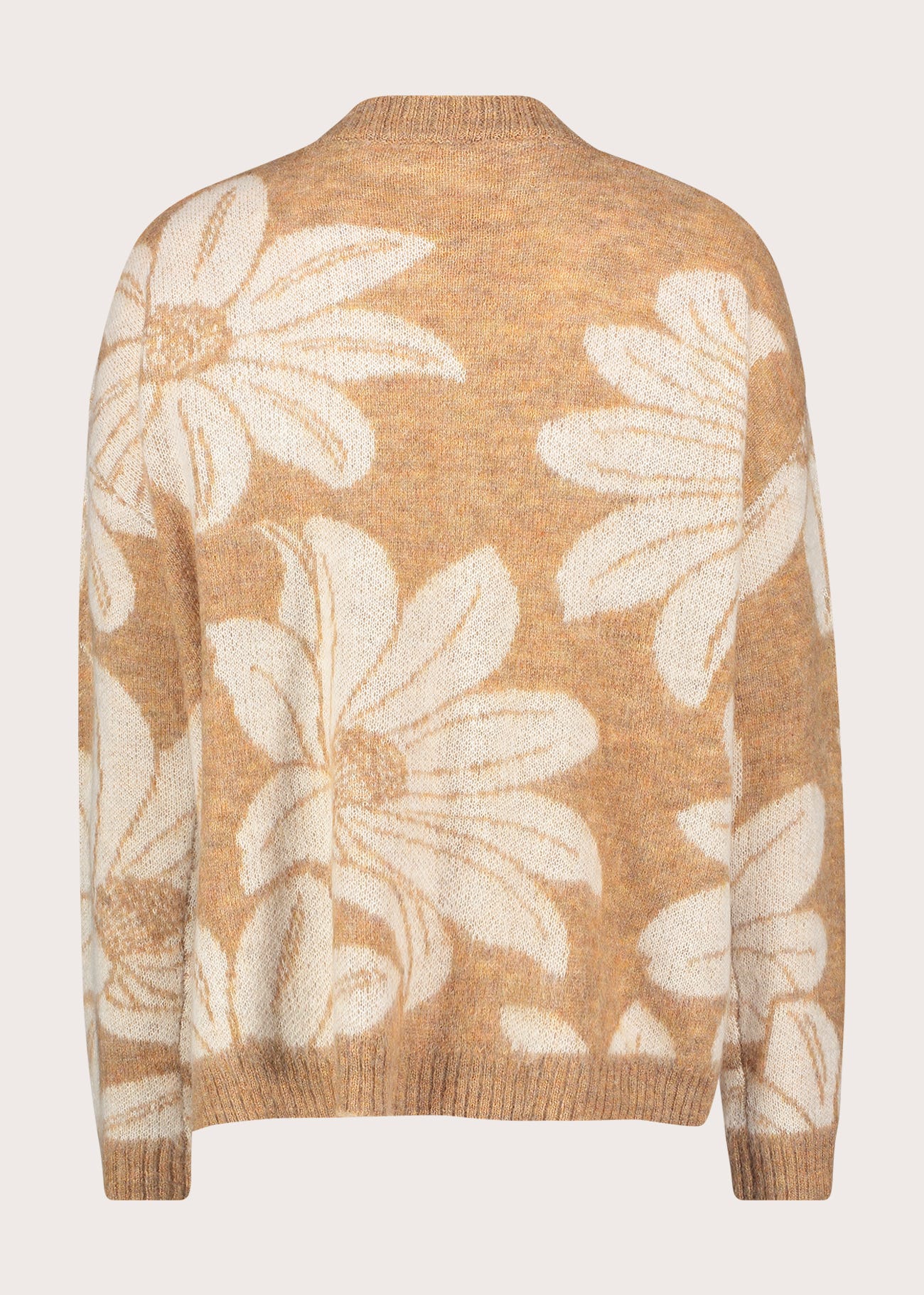 Cardigan da donna in lana jacquard