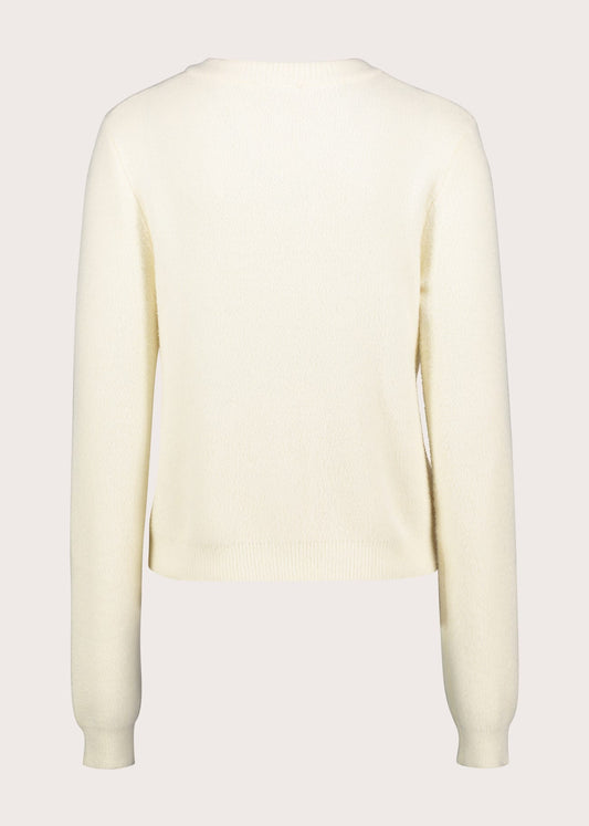 Cardigan da donna con bottoni gioiello