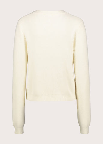 Cardigan da donna con bottoni gioiello