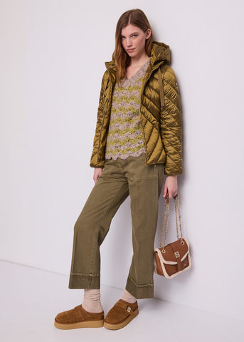 Maglione da donna effetto see-through